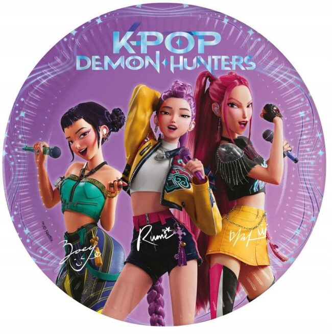 Talerzyki papierowe K-POP Demon