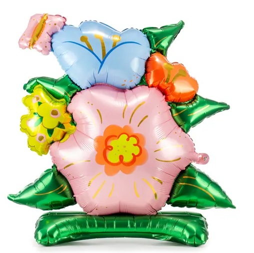 Balon Foliowy stojące Kwiaty