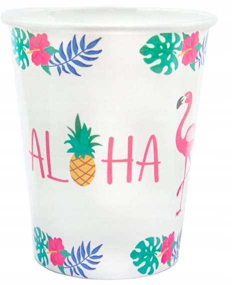 Kubeczki papierowe Aloha