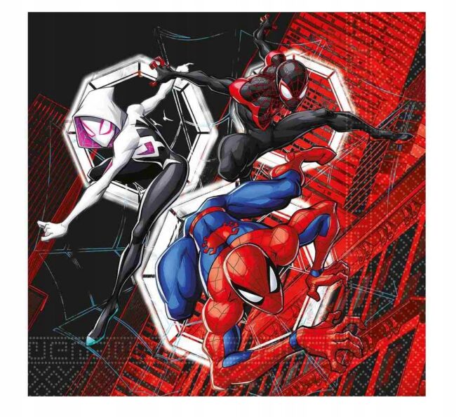 Serwetki papierowe SPIDERMAN 20 sztuk Urodziny