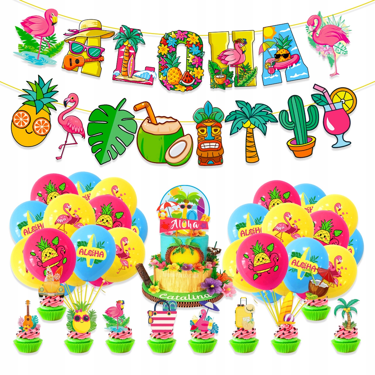 Zestaw dekoracyjny Aloha