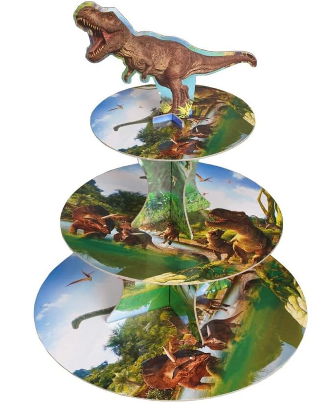 Patera na babeczki w Dinozaury