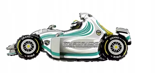 Balon foliowy auto wyścigowe