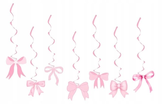 Świderki wiszące Kokardki