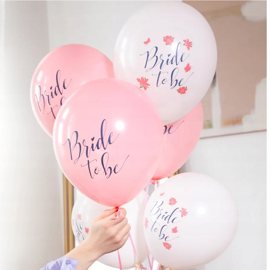 Balony Bride to be Wieczór Panieński 6 sztuk P97 - obrazek 2