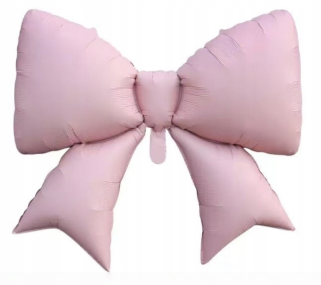 Balon foliowy różowa kokarda
