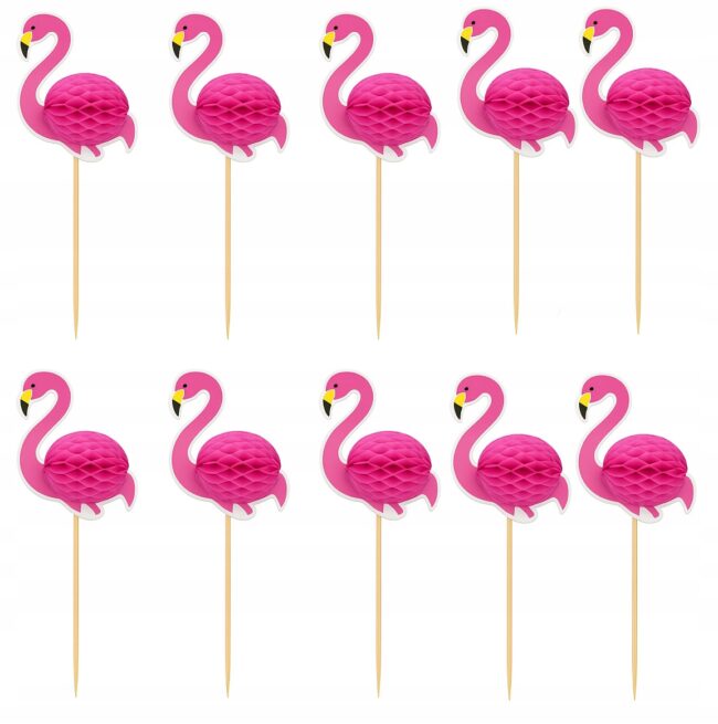 Piksery koktajlowe Flamingi