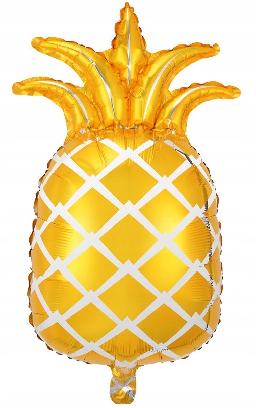 balon złoty ananas