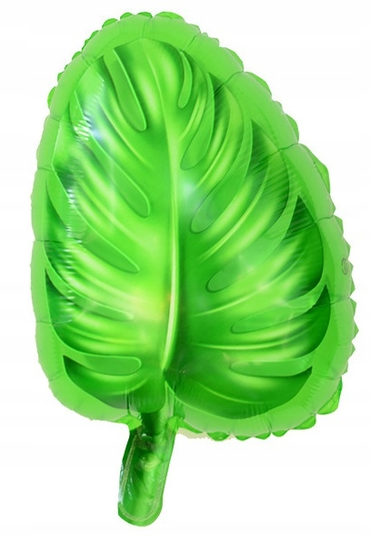Balon foliowy Zielony LIŚĆ
