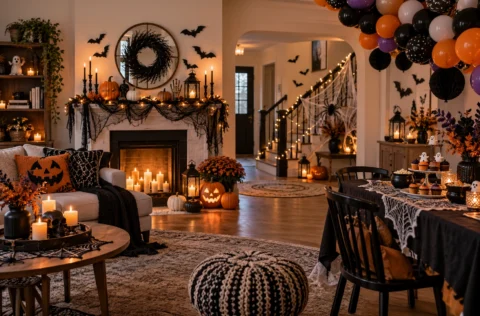 jak udekorować dom na Halloween